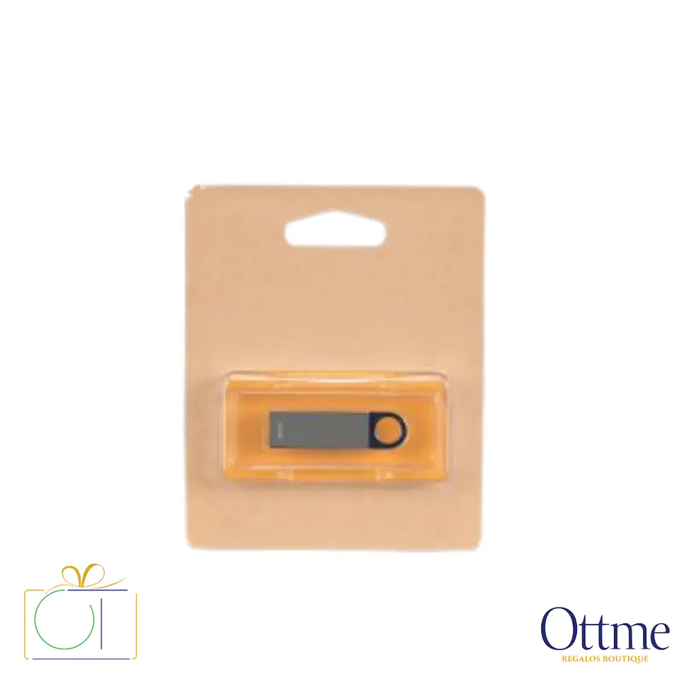 Mini USB Pendrive Metálico 32GB con Argolla Personalizable 2