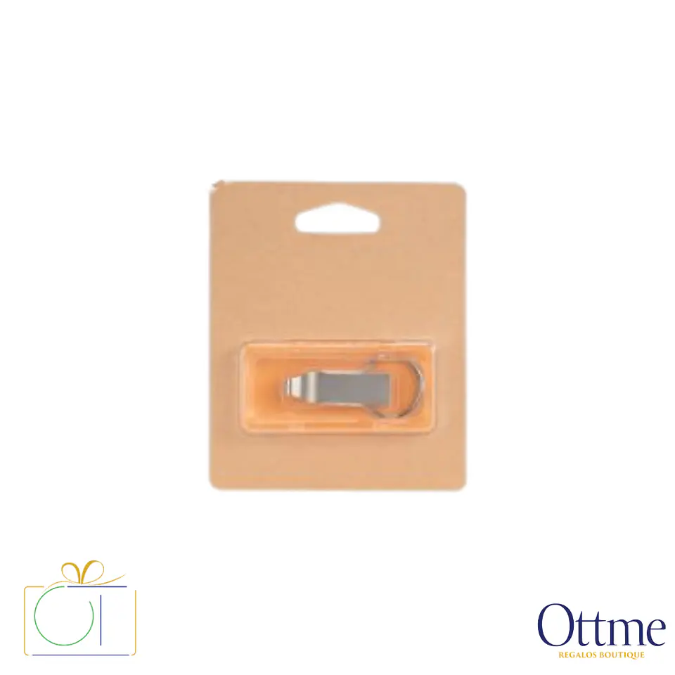 USB 2.0 Pendrive Bot Acero Inoxidable 32GB Personalizable 2