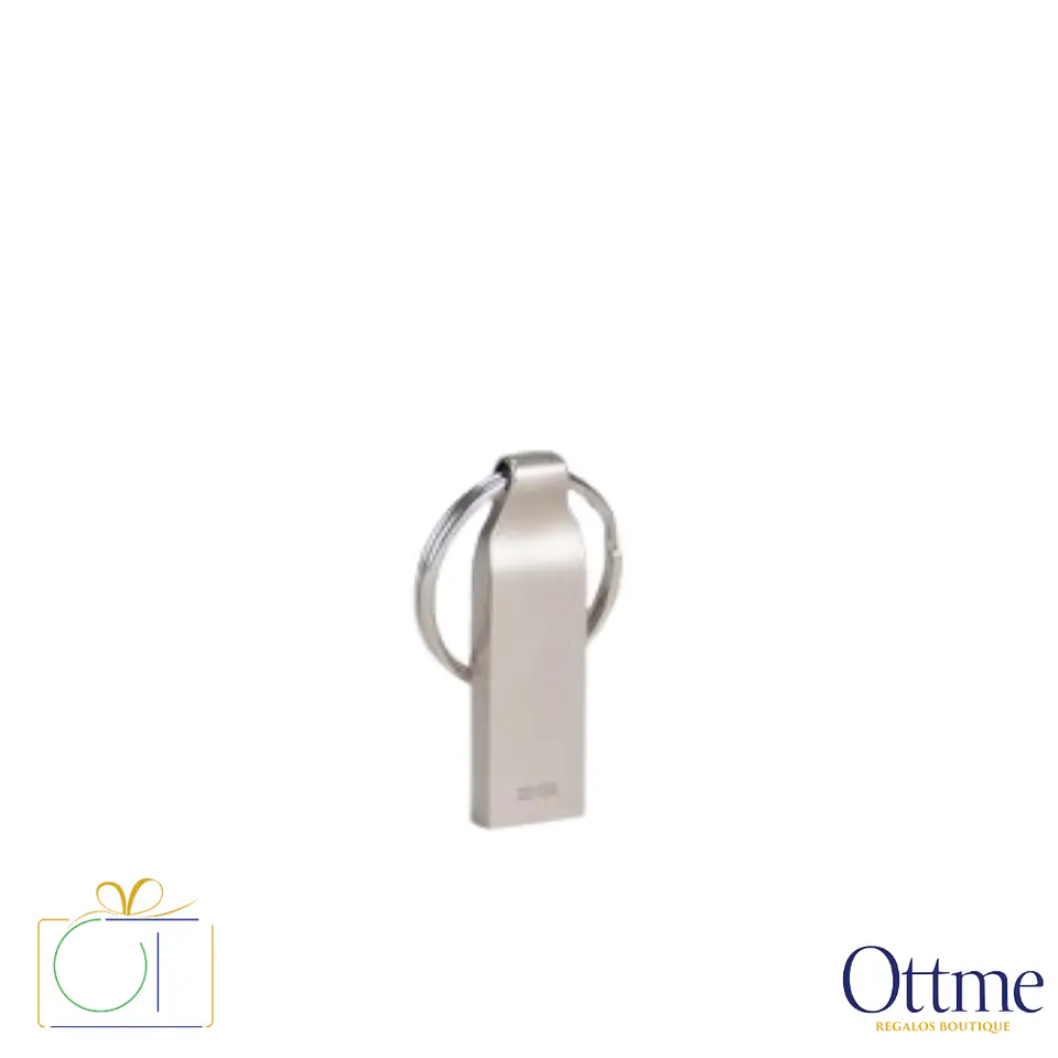 USB 2.0 Pendrive Bot Acero Inoxidable 32GB Personalizable 1