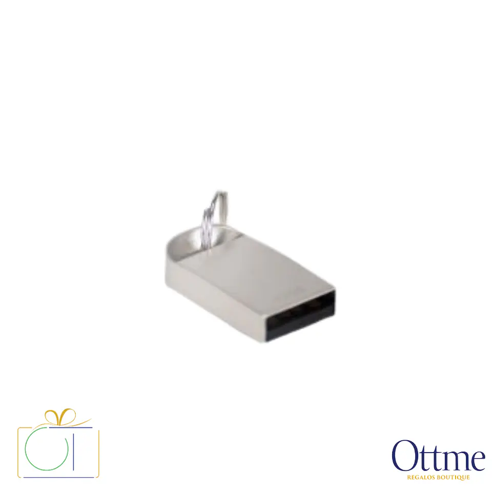 USB 2.0 Mini-Pendrive Lock Acero Inoxidable 32GB Personalizable 1