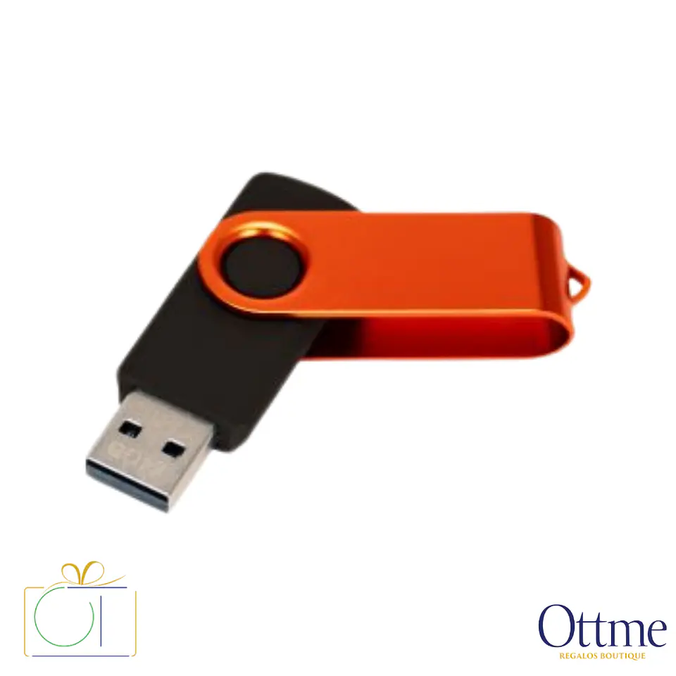 USB Pendrive Giro 64GB Dorado/Cobre Personalizable 2