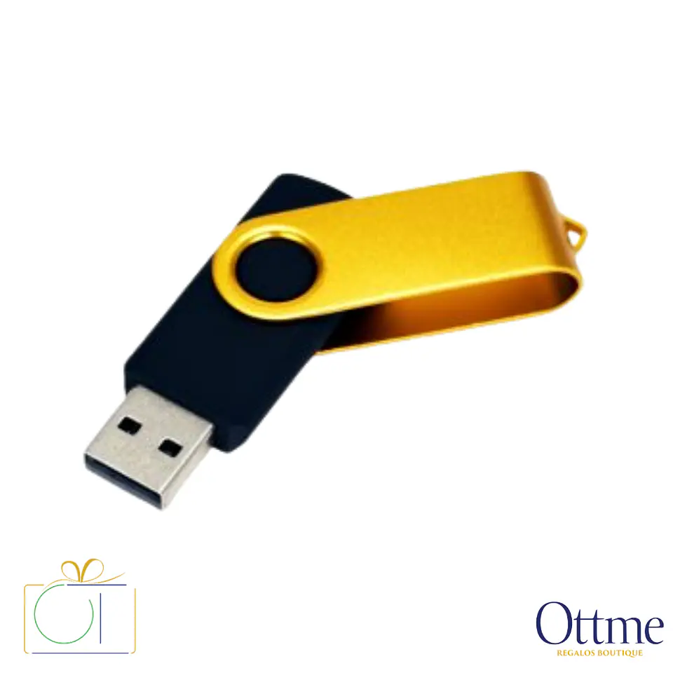 USB Pendrive Giro 64GB Dorado/Cobre Personalizable 3