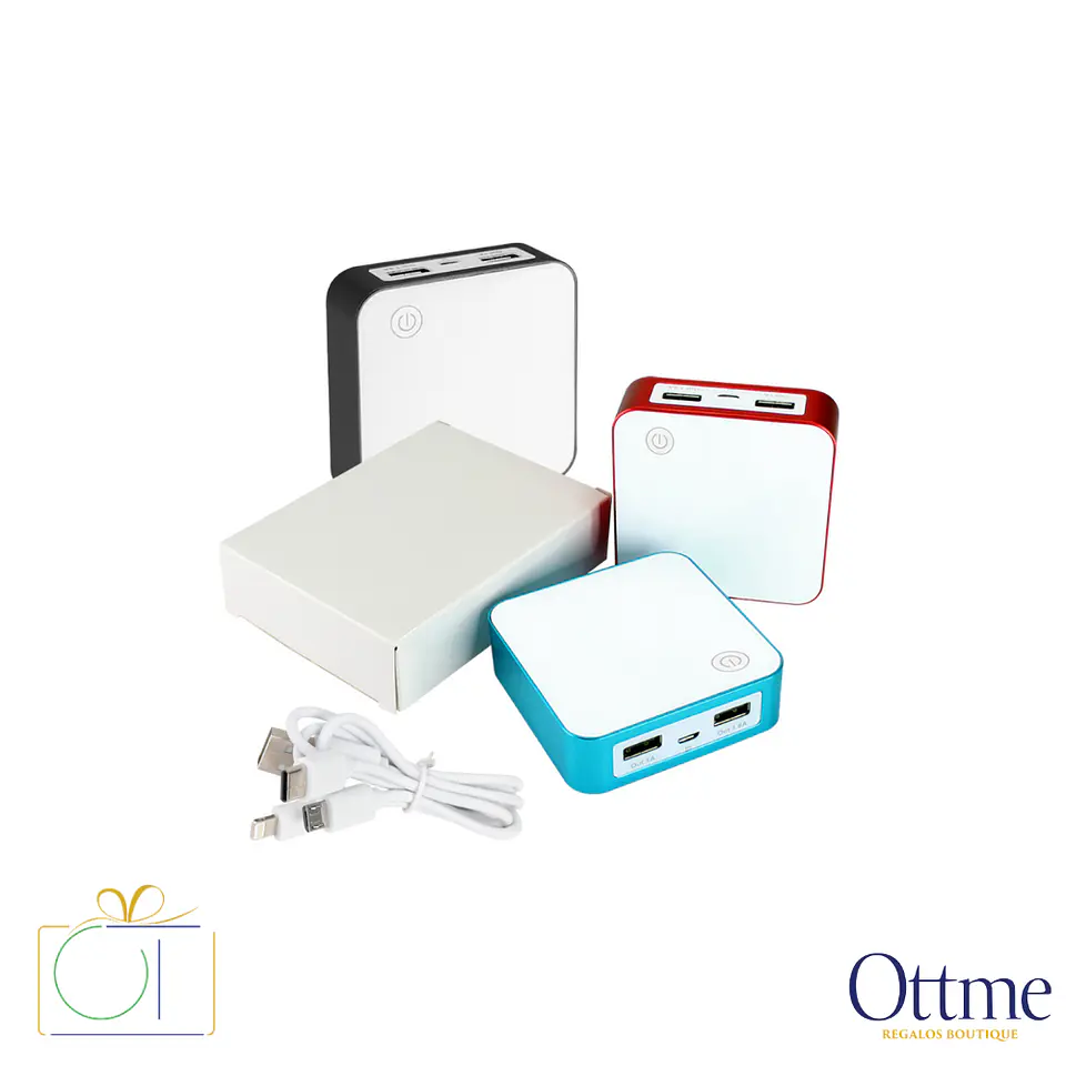 Cargador Power Bank 8400mAh con Adaptadores Personalizable 1