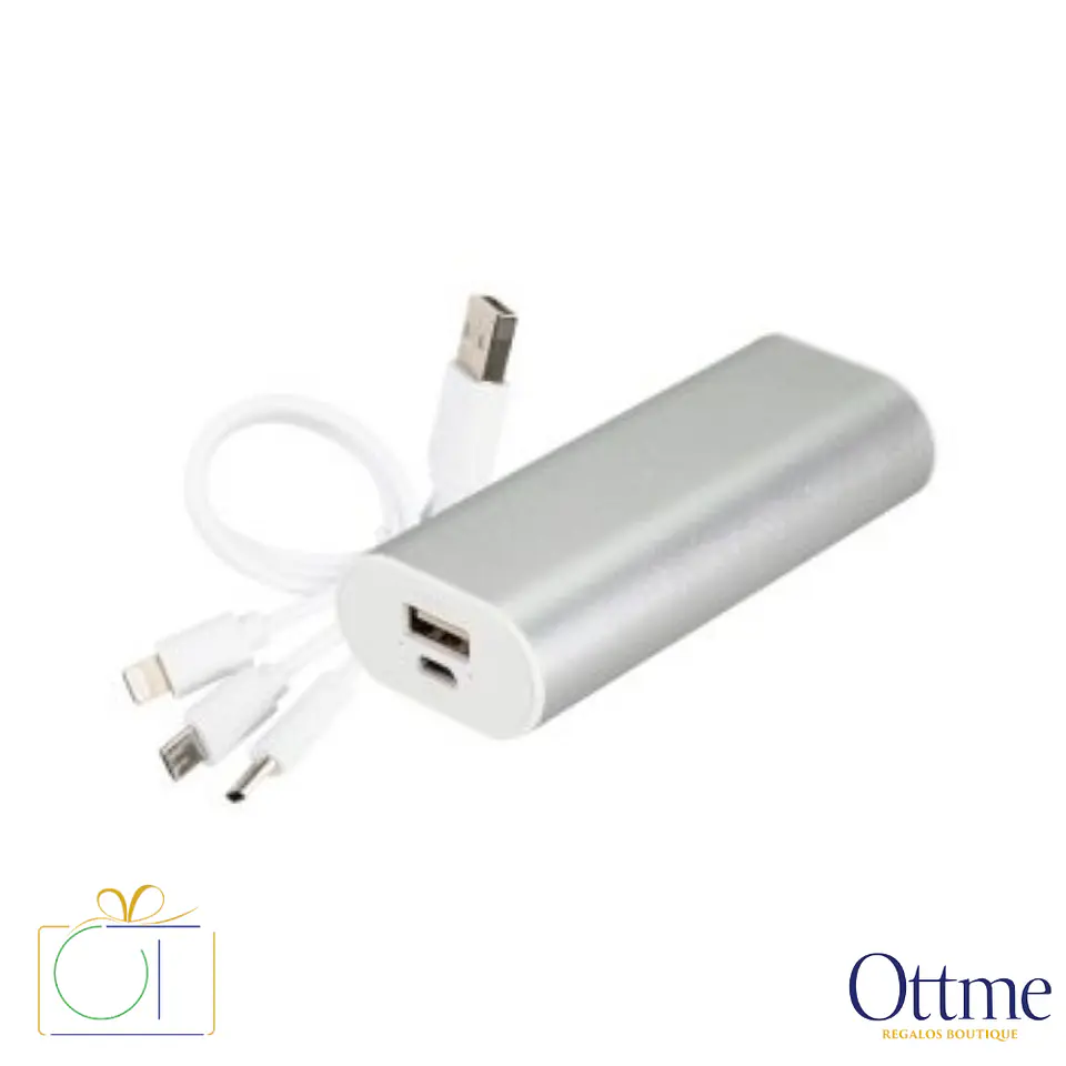 Cargador Power Bank Metálico 5200mAh Personalizable 1