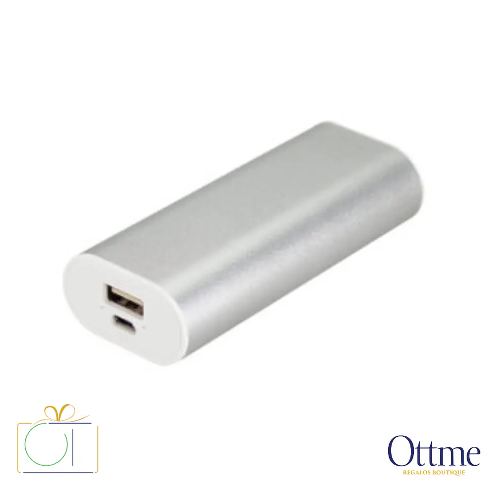 Cargador Power Bank Metálico 5200mAh Personalizable 4