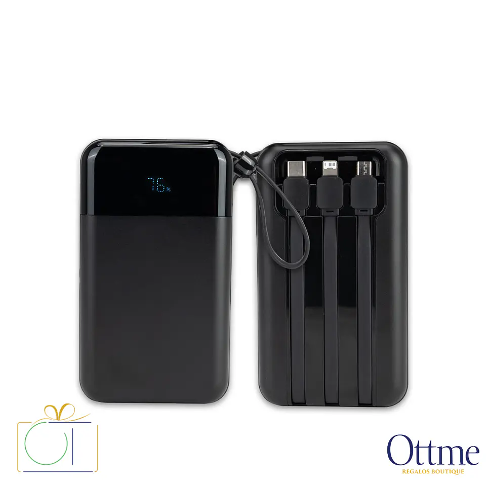 Deluxe Power Bank 20.000mAh con Pantalla LED Personalizable 1