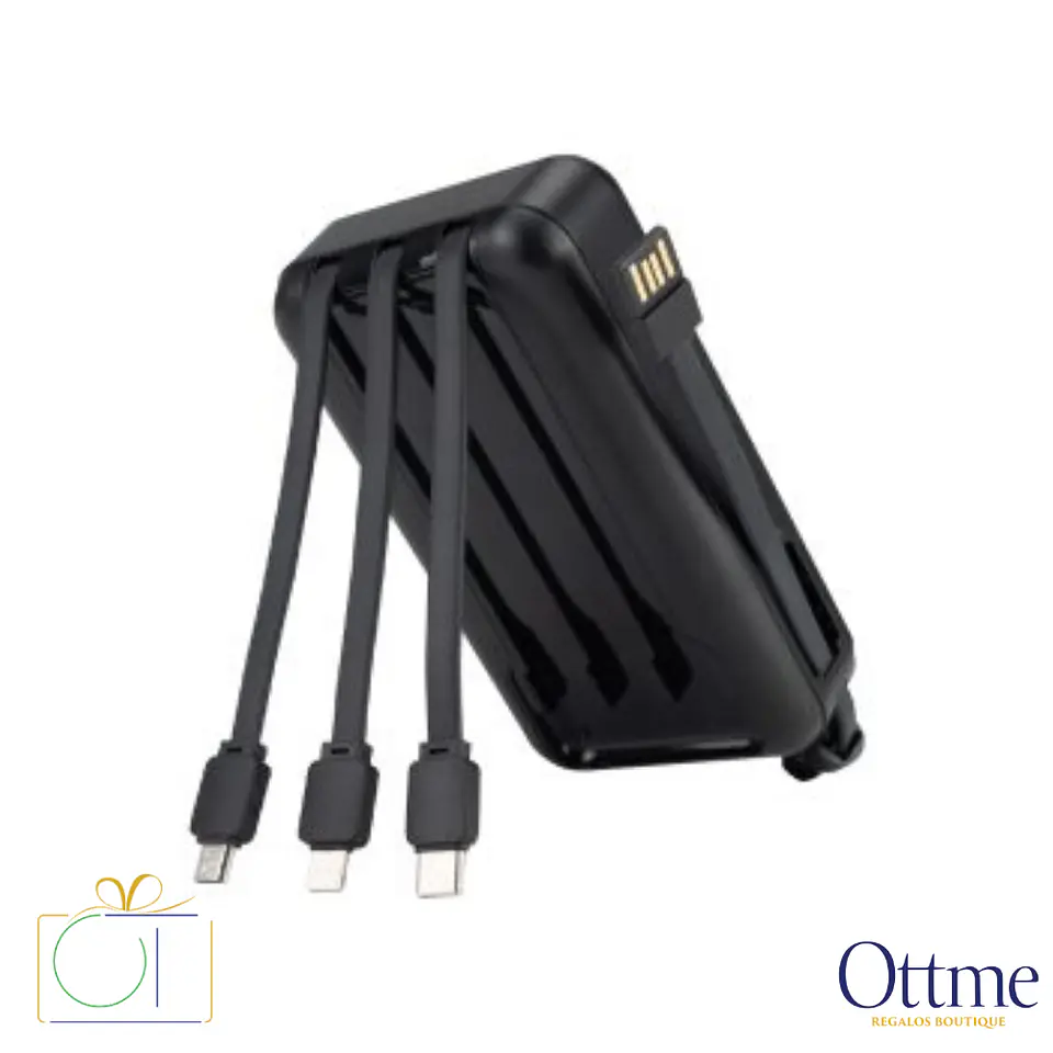 Deluxe Power Bank 20.000mAh con Pantalla LED Personalizable 5
