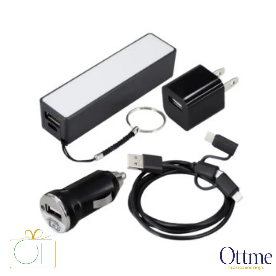 Kit de Conexión para Automóvil con Power Bank Personalizable 1