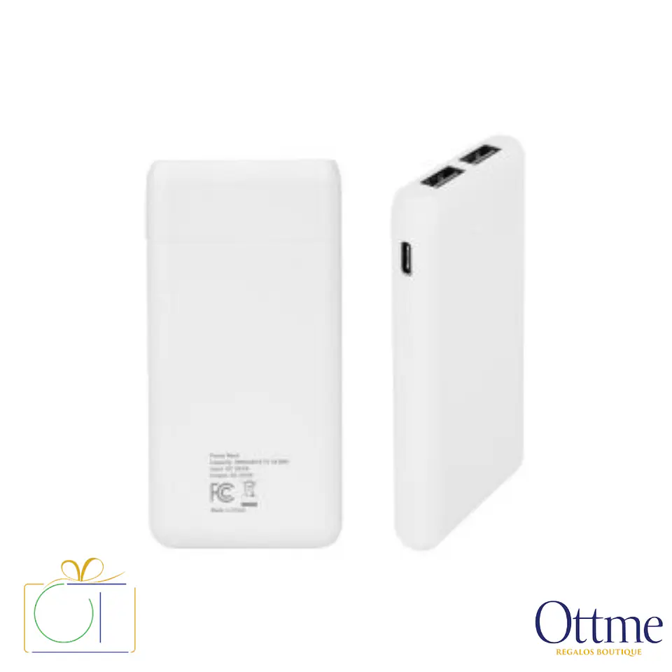 Cargador Power Bank 5000mAh Doble USB Personalizable 2