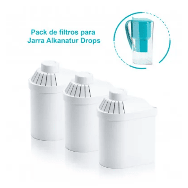 Pack 3 Filtros Alkanatur