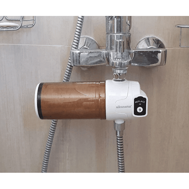 Filtro para ducha Alkanatur con filtro recambiable