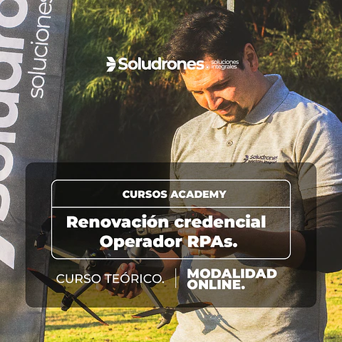 "RENOVACIÓN CREDENCIAL OPERADOR RPAS"