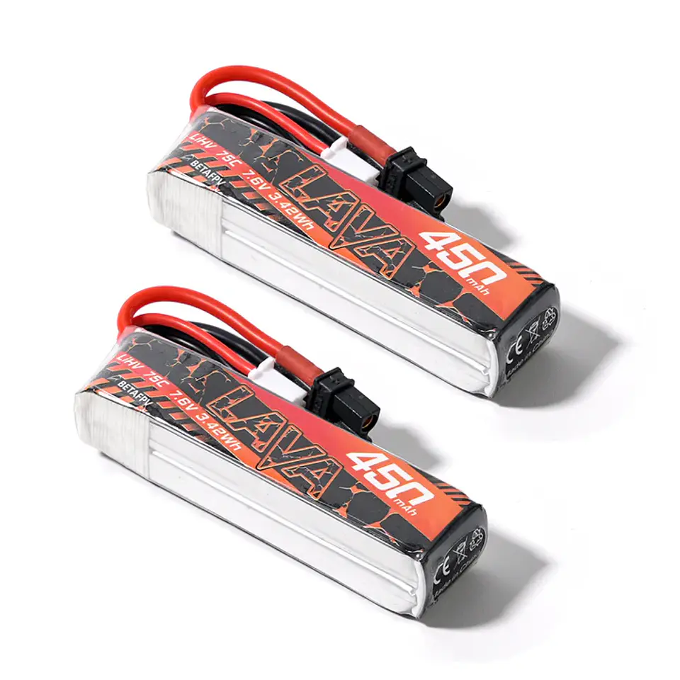 Batería LAVA 2S 450mAh 75C (1PCS) 1