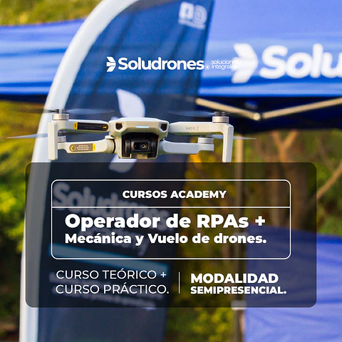 "OBTENCION CREDENCIAL OPERADOR RPA" para obtener credencial DGAC - Modalidad Semipresencial