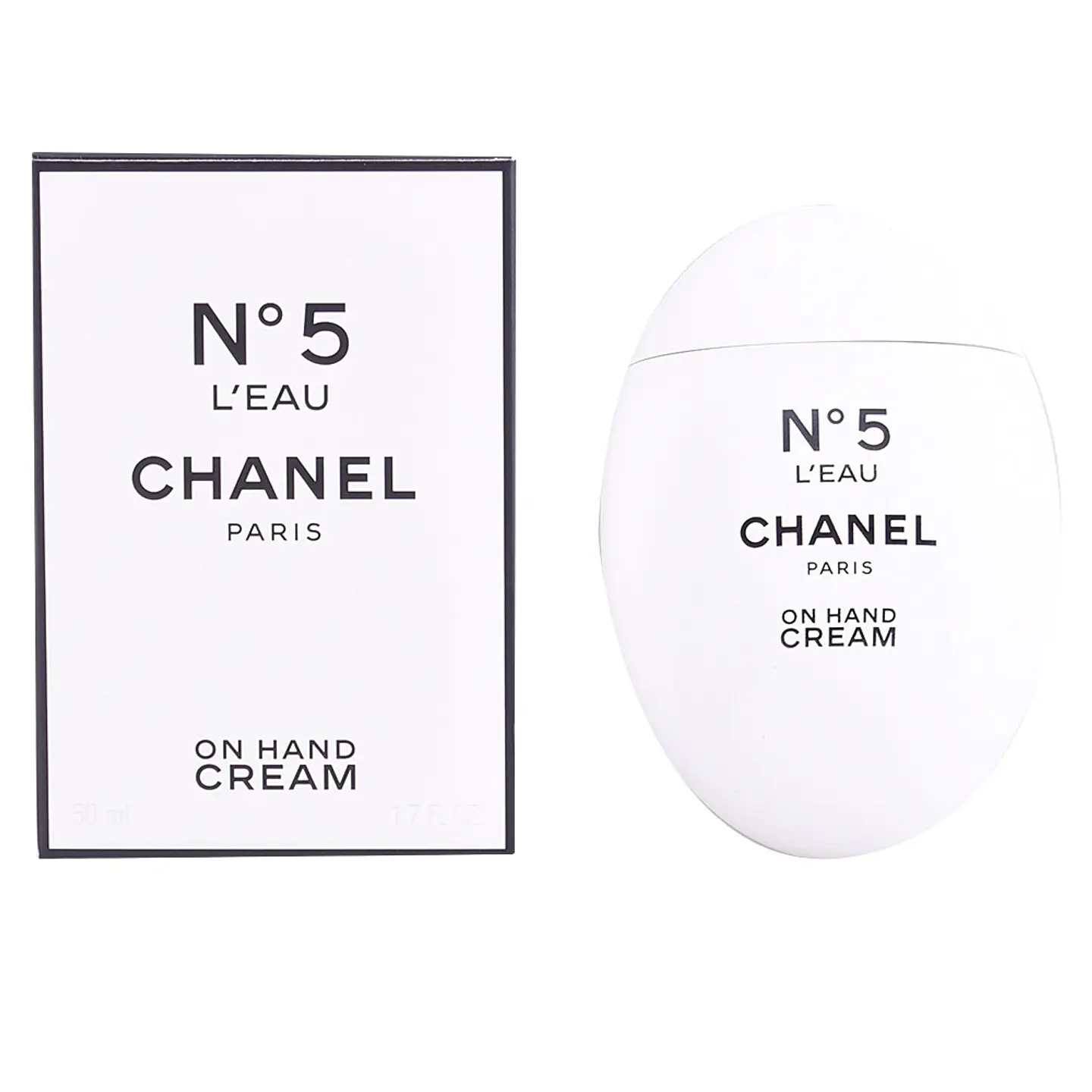 Chanel Nº 5 L'EAU on hand cream, creme de mãos 1