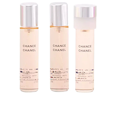 Chanel, CHANCE Eau de toilette vaporizador 3 recargas