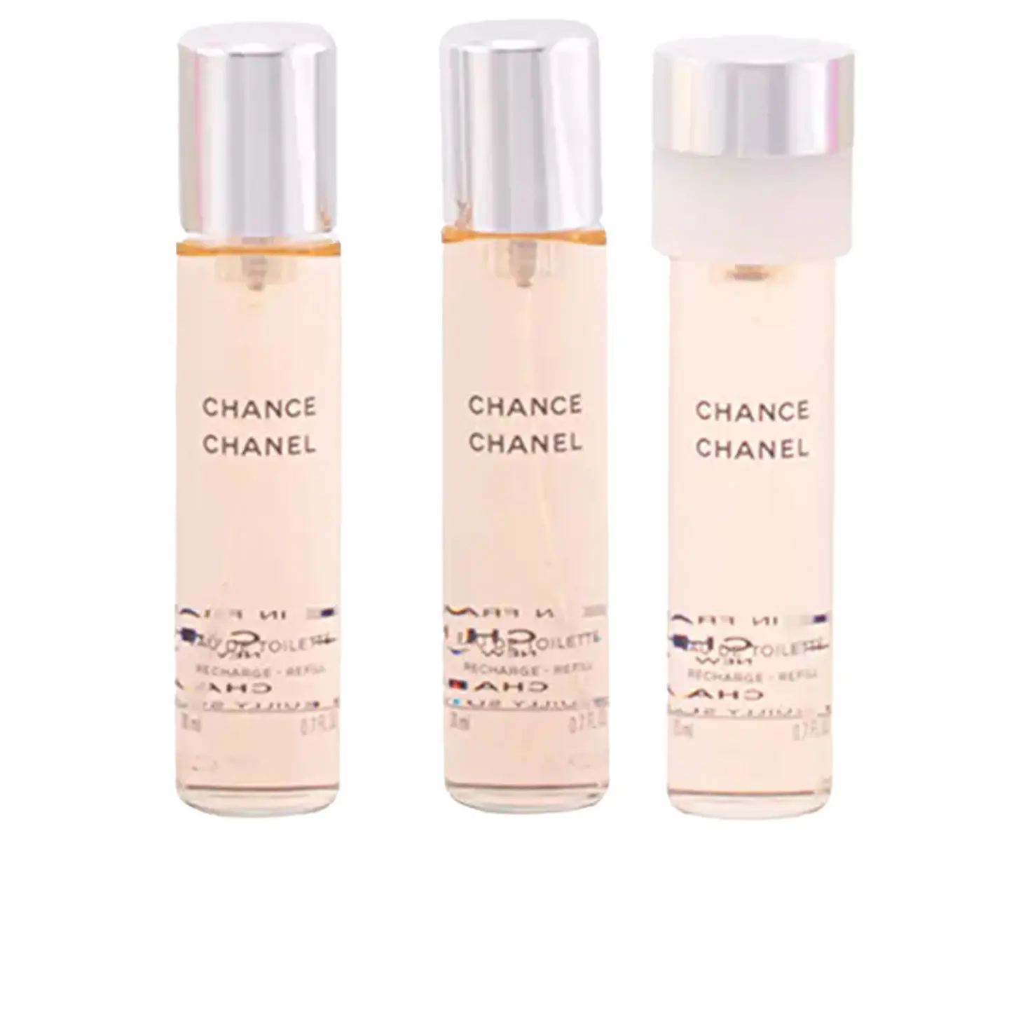 Chanel, CHANCE Eau de toilette vaporizador 3 recargas 1