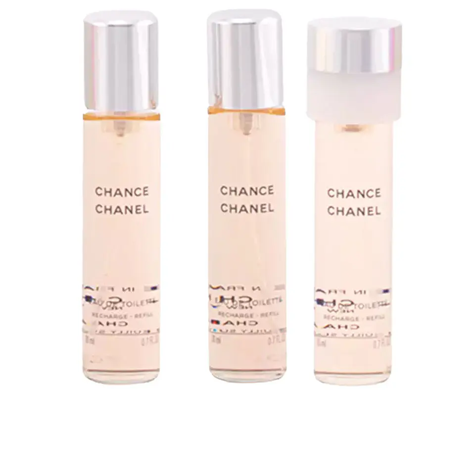 Chanel, CHANCE Eau de toilette vaporizador 3 recargas 1
