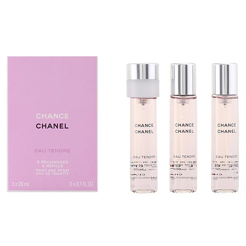 Chanel, CHANCE EAU TENDRE Eau de toilette  3 recargas