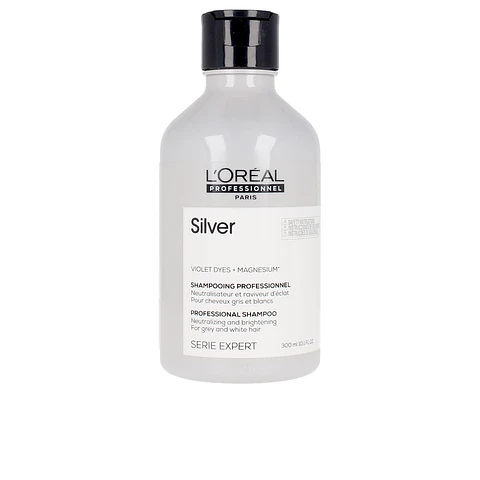L'Oréal Professionnel Paris, SILVER shampoo, champoo Cabelos Brancos ou Grisalhos