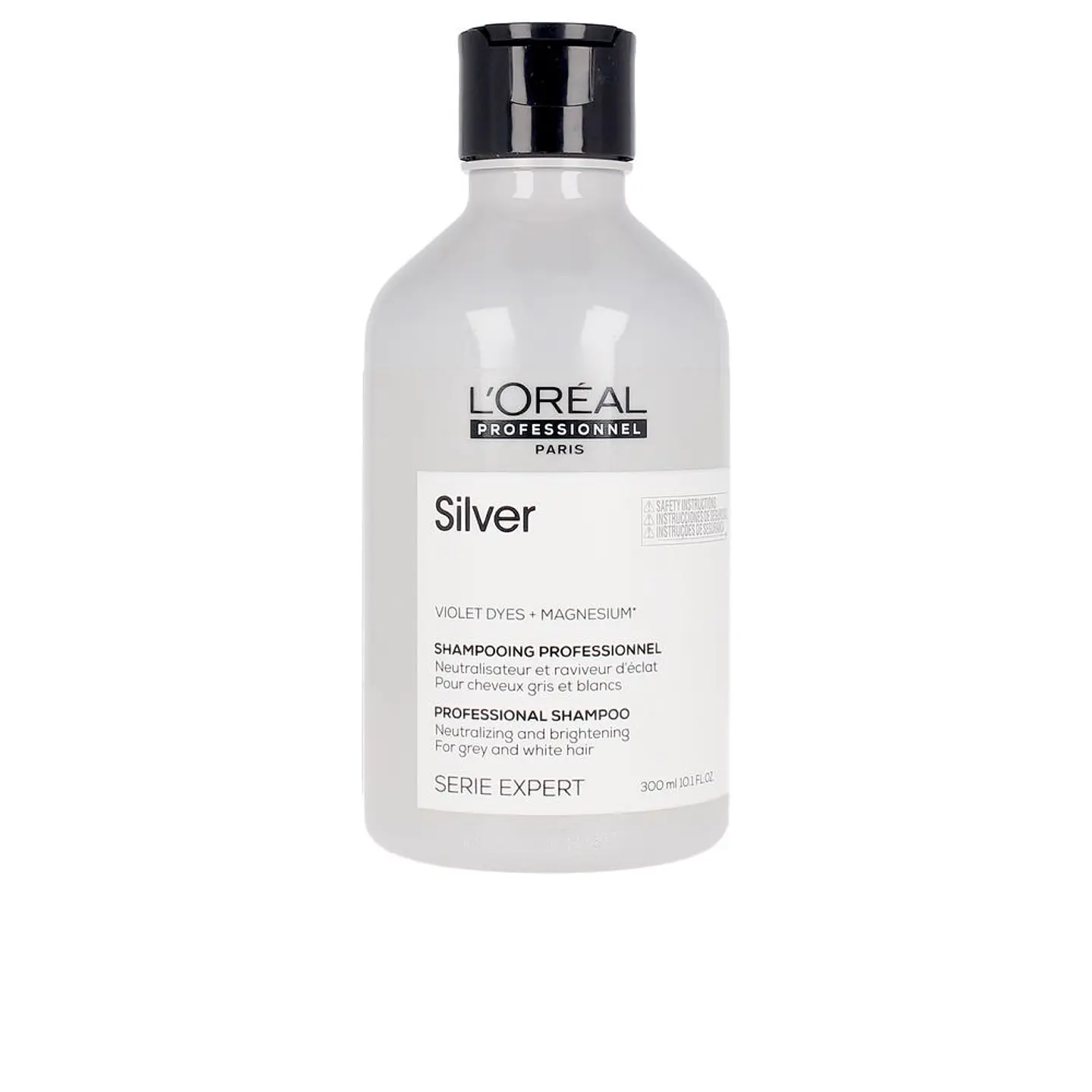 L'Oréal Professionnel Paris, SILVER shampoo, champoo Cabelos Brancos ou Grisalhos 1