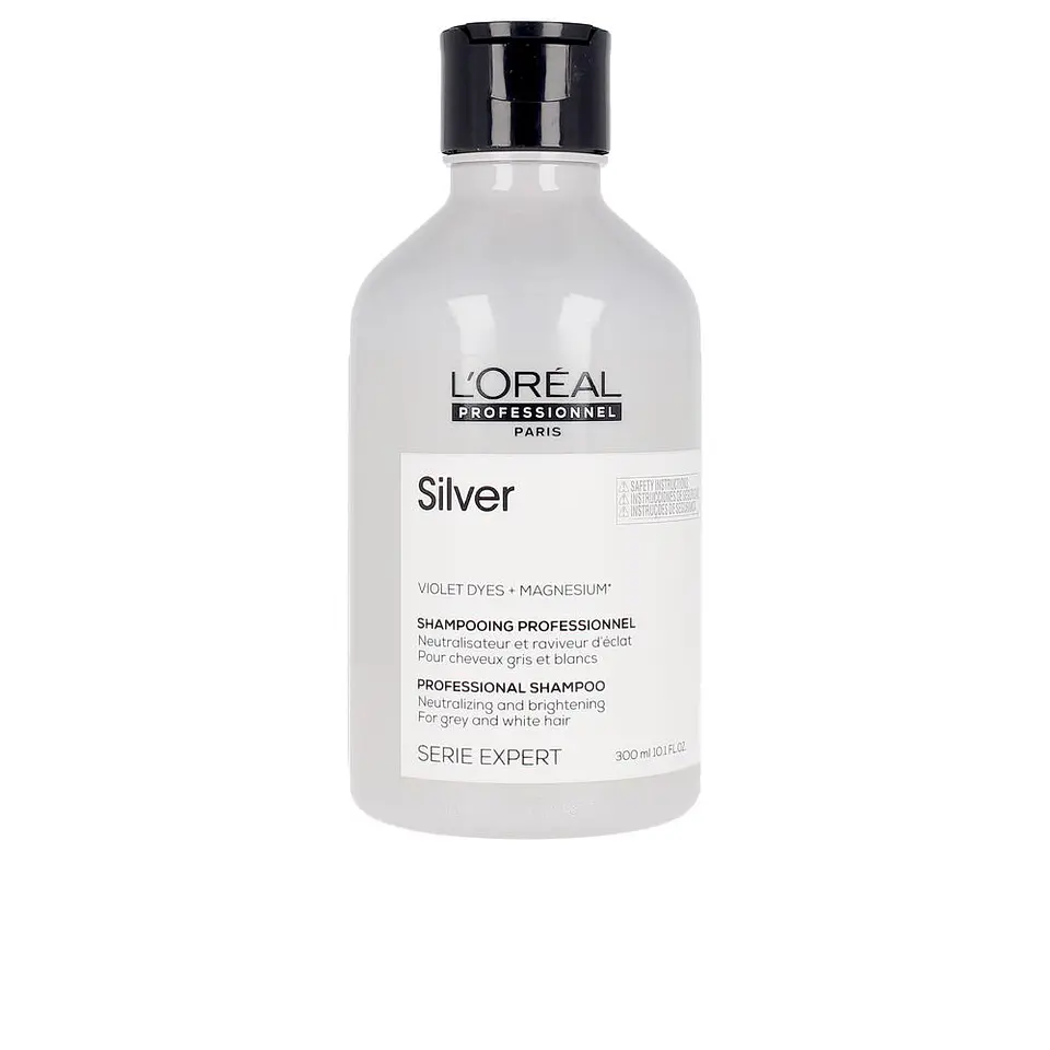 L'Oréal Professionnel Paris, SILVER shampoo, champoo Cabelos Brancos ou Grisalhos 1