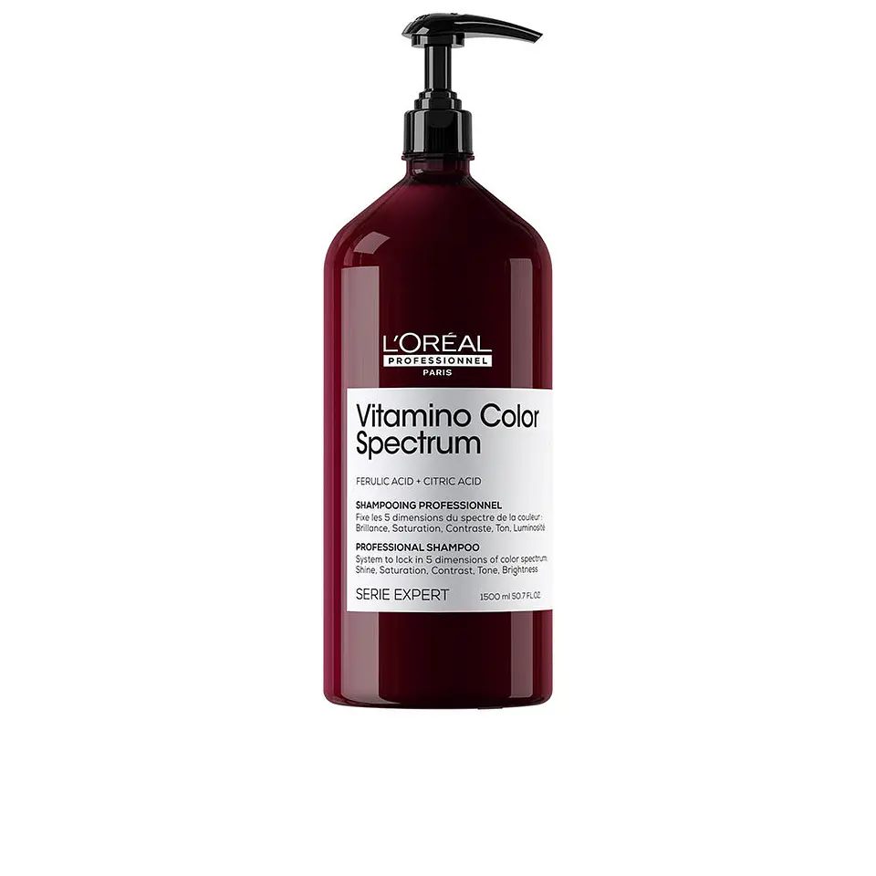 L'Oréal Professionnel Paris, Champô sem sulfato VITAMINO COLOR SPECTRUM para cabelos com coloração, fixador de cor  1