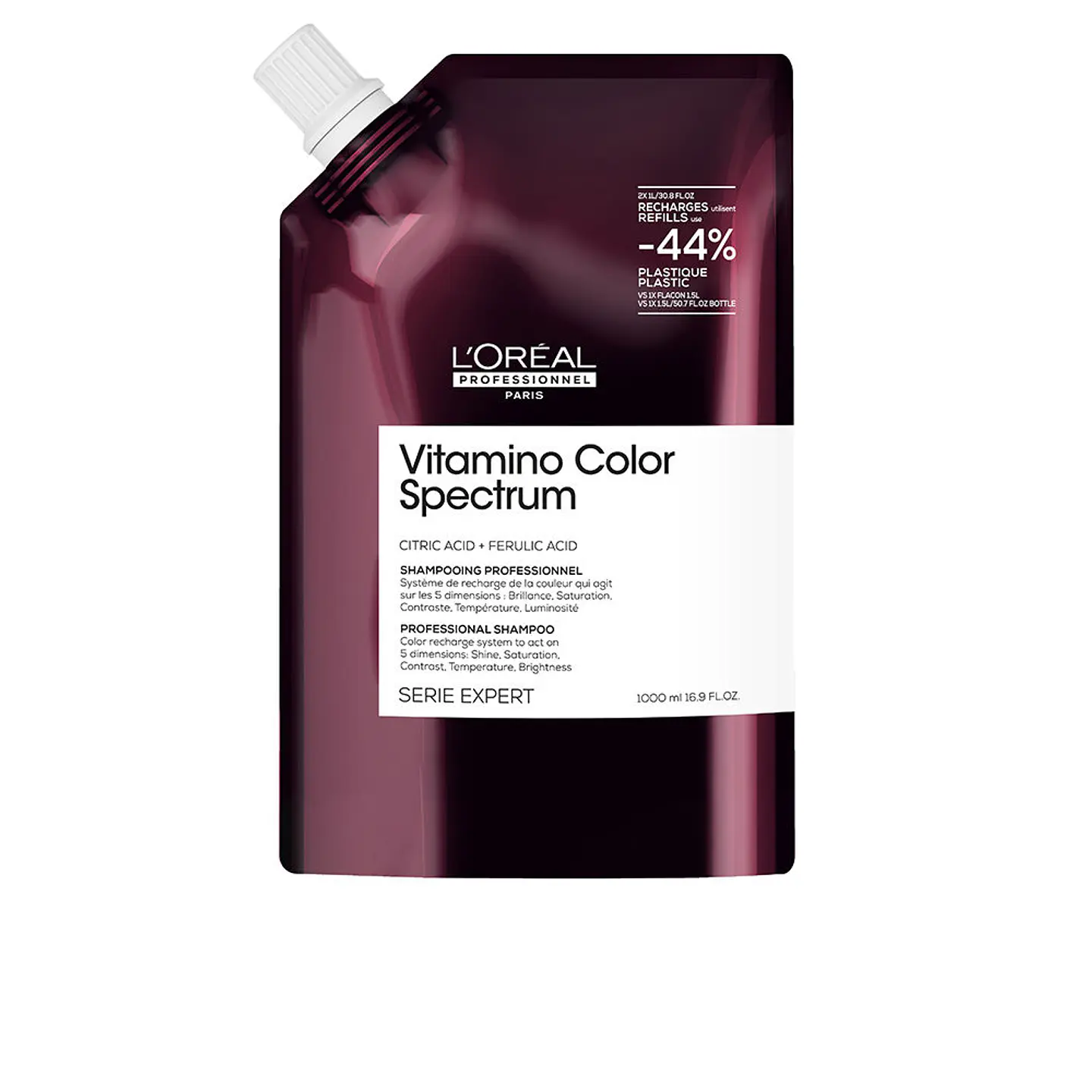 L'Oréal Professionnel Paris, Champô sem sulfato VITAMINO COLOR SPECTRUM para cabelos com coloração, fixador de cor  2