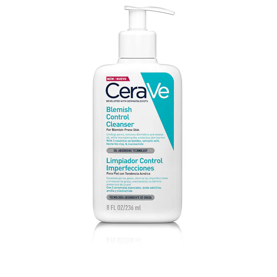 CeraVe, Controle de imperfeições CLEANER, Tratamento Antiacne, Poros e Cravos 1