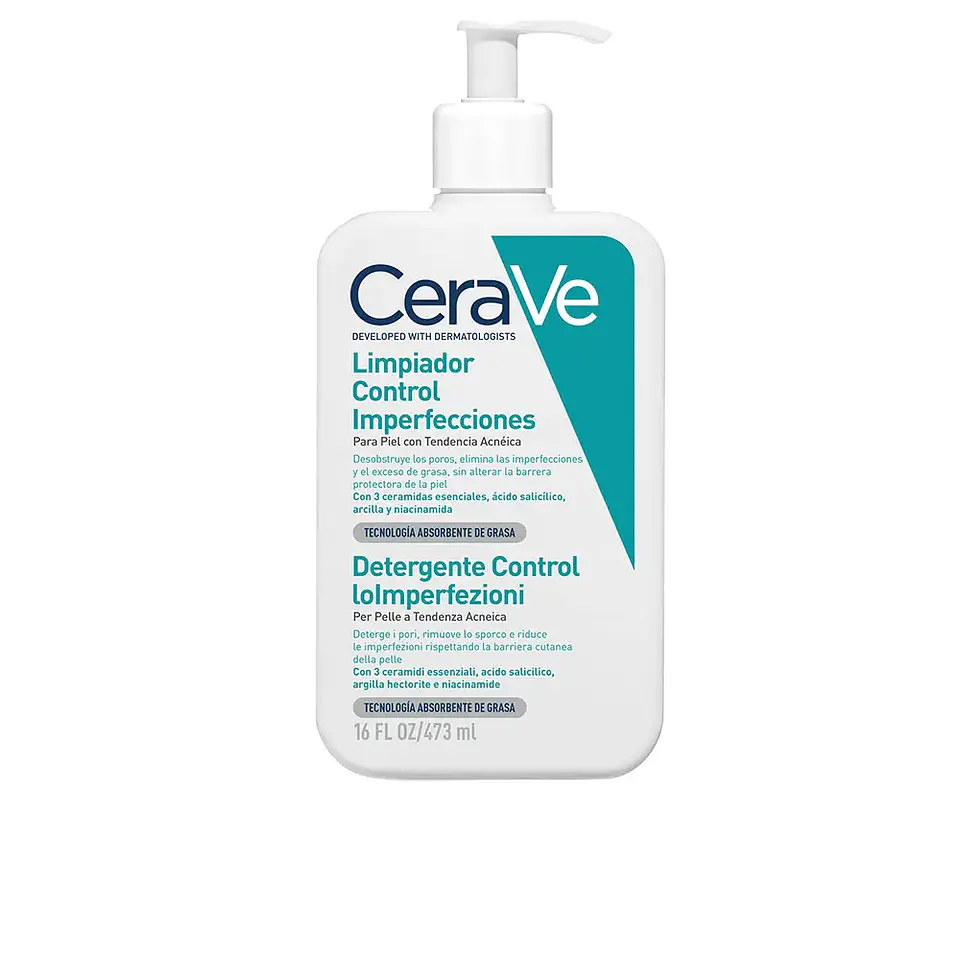 CeraVe, Controle de imperfeições CLEANER, Tratamento Antiacne, Poros e Cravos 2