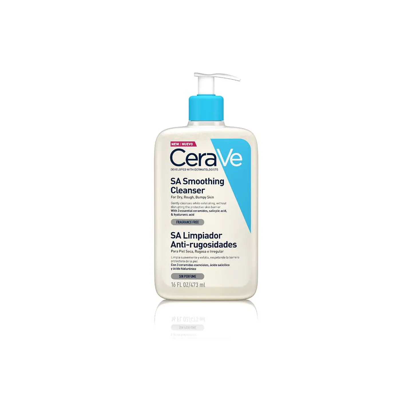 CeraVe, SA SMOOTHING CLEANSER para pele seca, áspera e com textura irregular 2