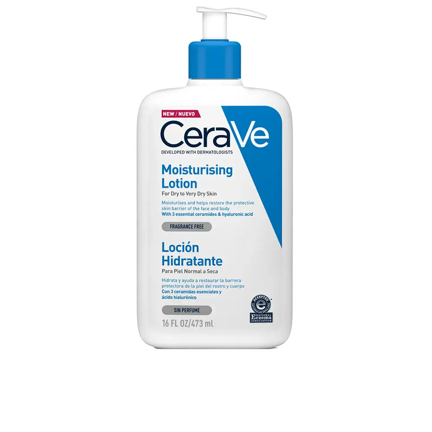 CeraVe Loção hidratante para pele seca e muito seca para o rosto e corpo 1