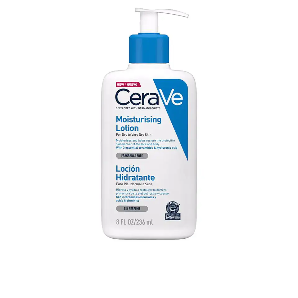 CeraVe Loção hidratante para pele seca e muito seca para o rosto e corpo 4