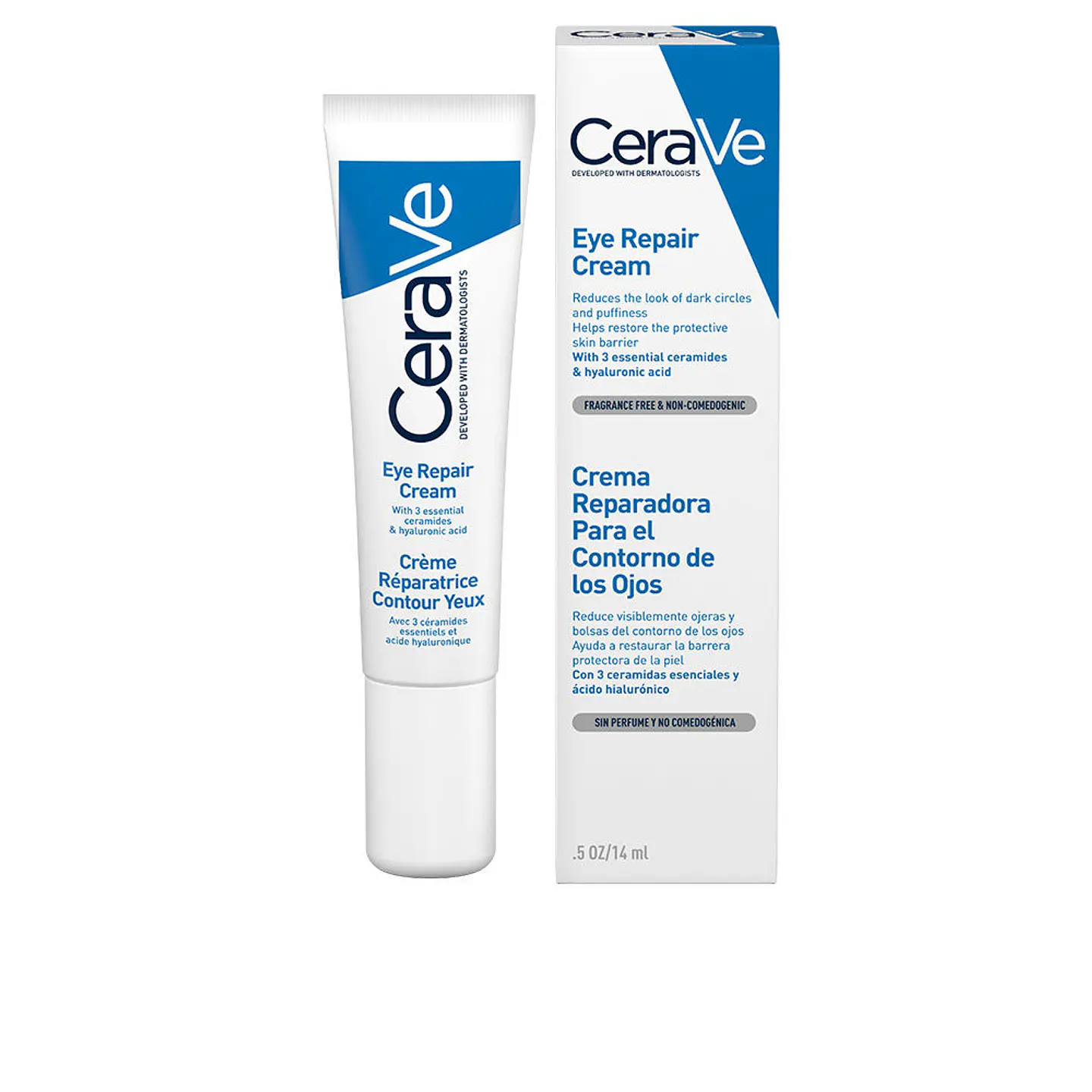 CeraVe, EYE REPAIR CREAM redutor de olheiras e inchaço nos olhos 1