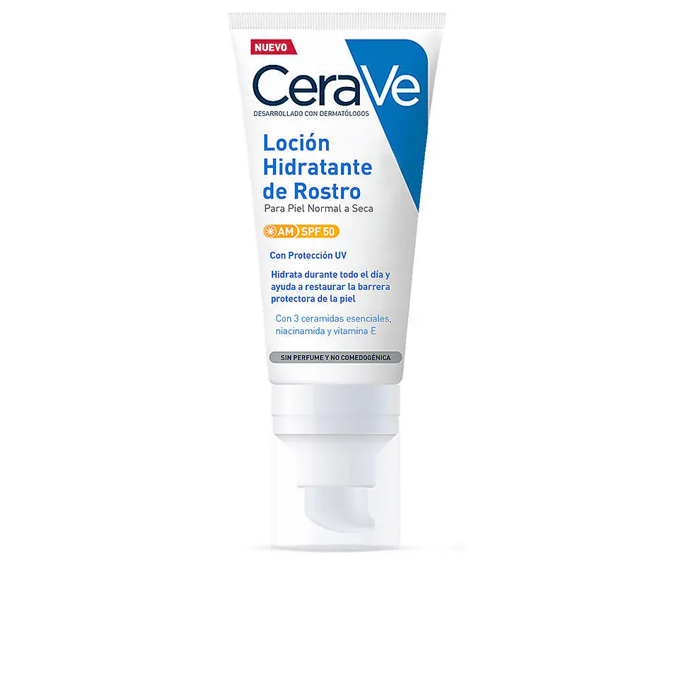 Cerave,  Loção hidratante facial FPS50 1