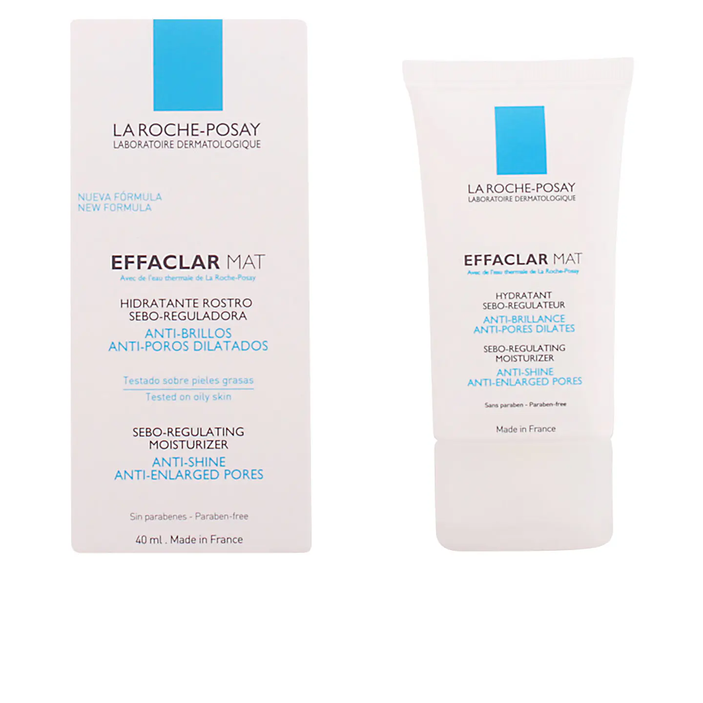 La Roche Posay, EFFACLAR MAT, cuidado hidratante matificador para pele oleosa  1