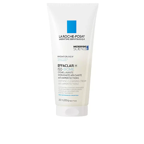 La Roche Posay, Creme de limpeza EFFACLAR H ISO-BIOME, limpeza facial