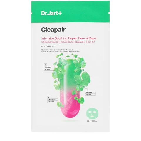 Dr. Jart+, Máscara de Sérum Reparador Calmante Intenso CICAPAIR
