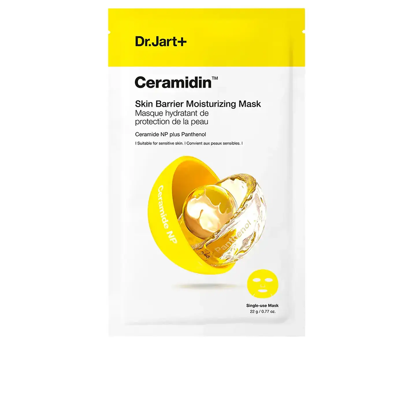 Dr. Jart+,  Máscara hidratante de barreira cutânea CERAMIDIN 1