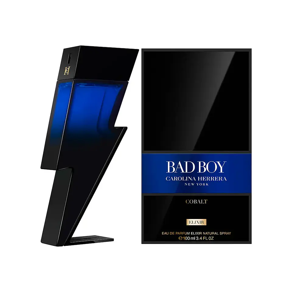 Carolina Herrera, BAD BOY COBALT ELIXIR para homem 1