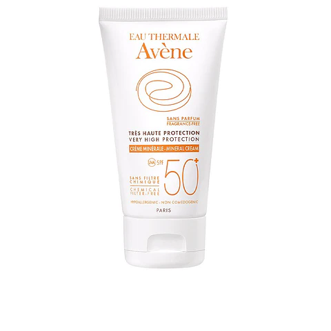 Avène, Creme solar alta proteção creme mineral FPS50+ 