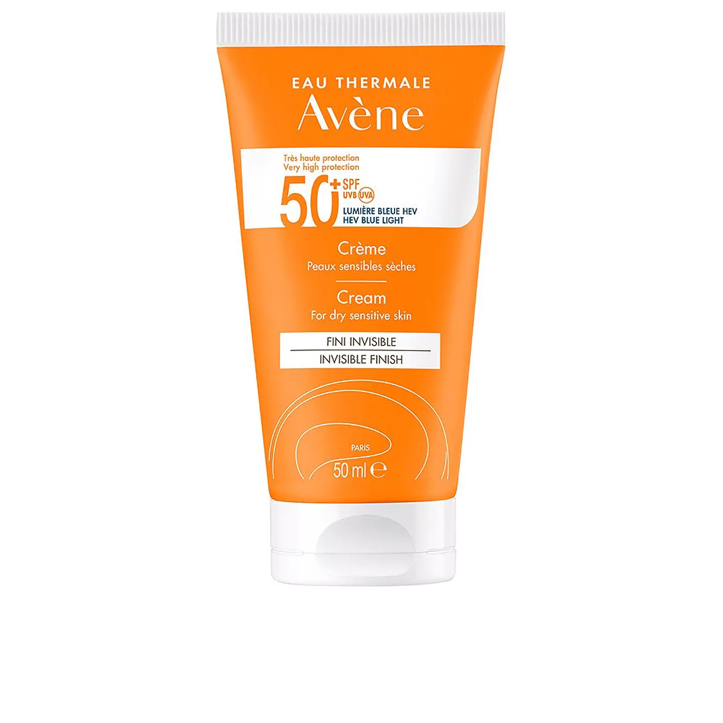 Avène, Creme solar alta proteção, creme invisível FPS50+  1