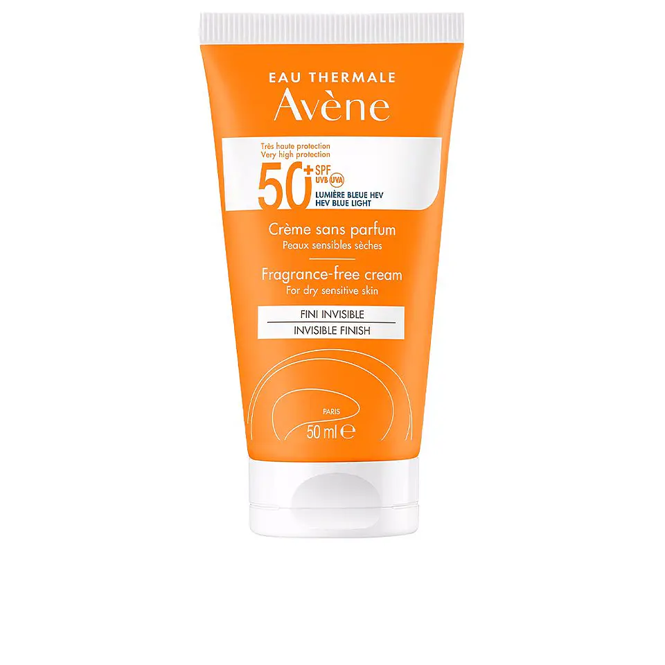 Avène, Creme solar alta proteção, creme sem perfume FPS 50+  1