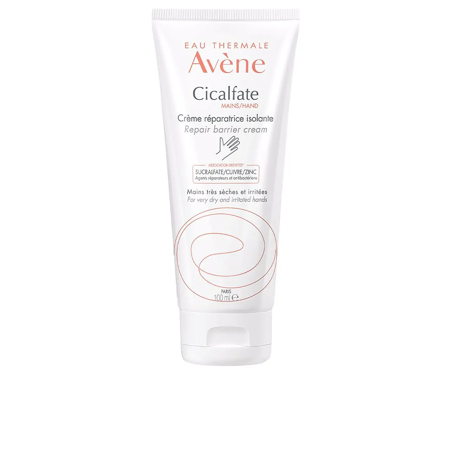 Avène, CICALFATE mãos creme reparador efeito barreIra 1