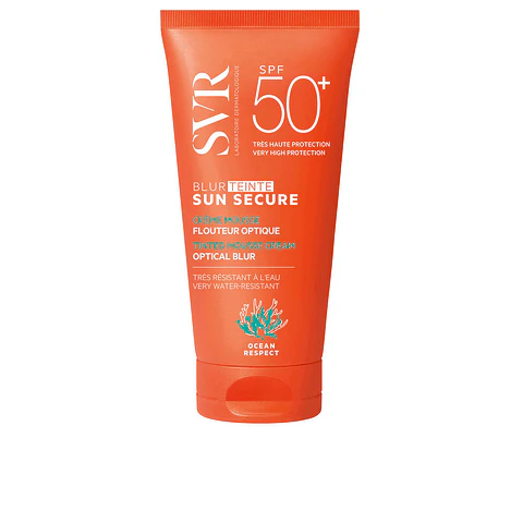 SVR, Protetor solar SUN SECURE blur teinte FPS50+