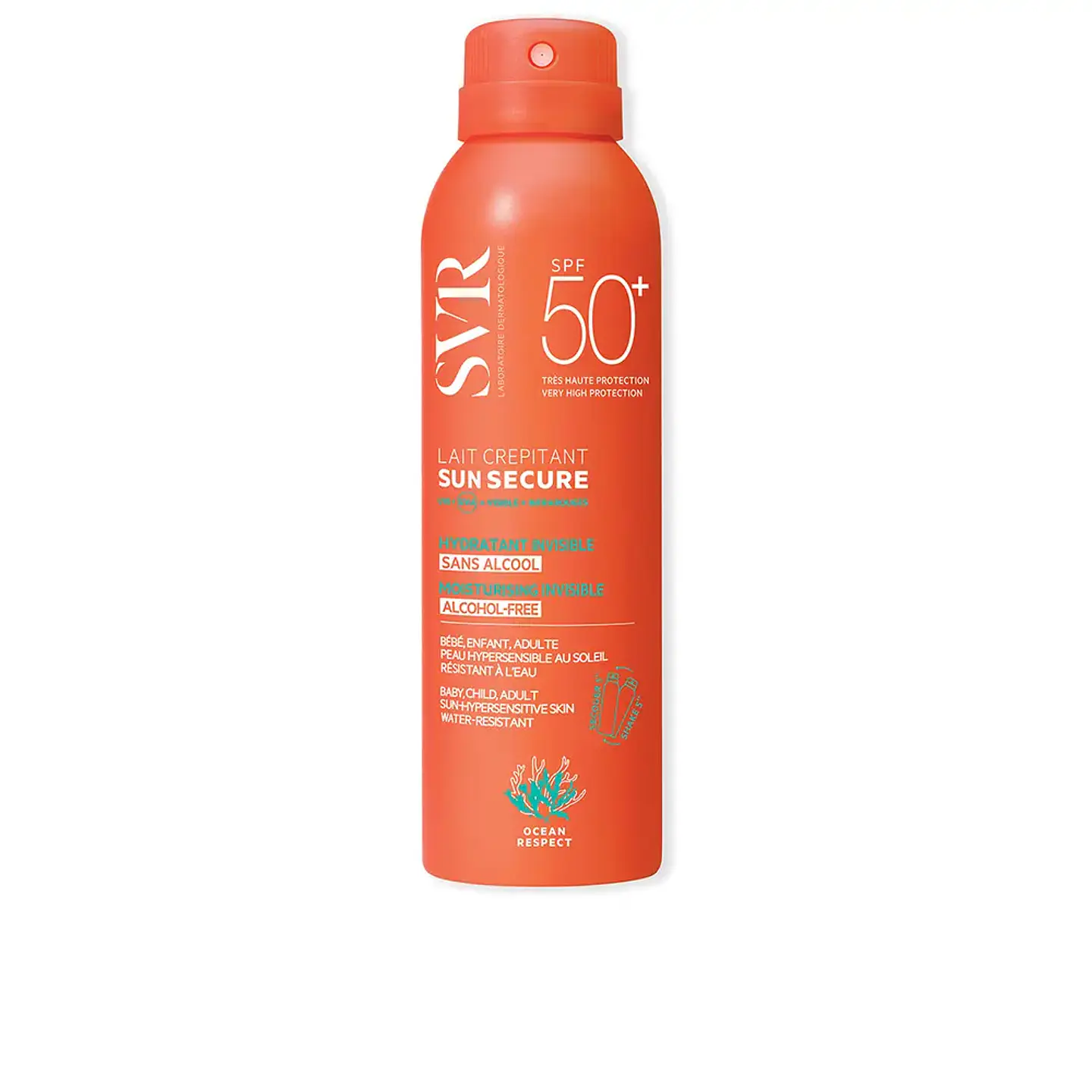 SVR, Sun Secure Loção Crepitante Protetor Solar Spf50+ 200ml 1