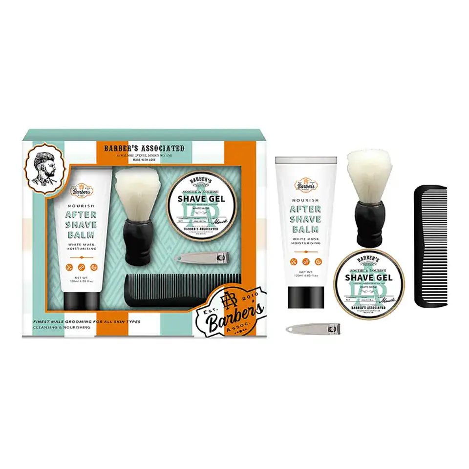 Kit de Barbeiro para Cuidados Pessoais 2