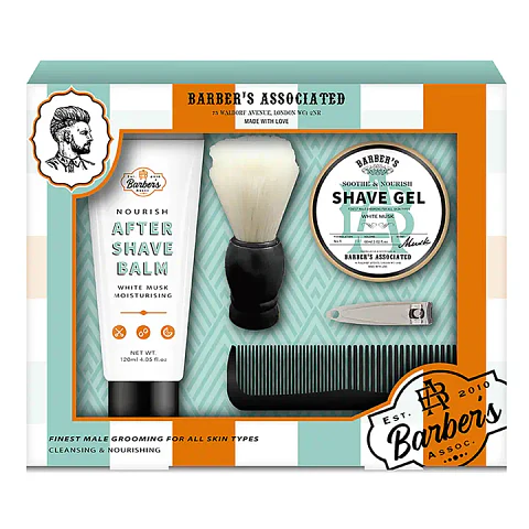 Kit de Barbeiro para Cuidados Pessoais