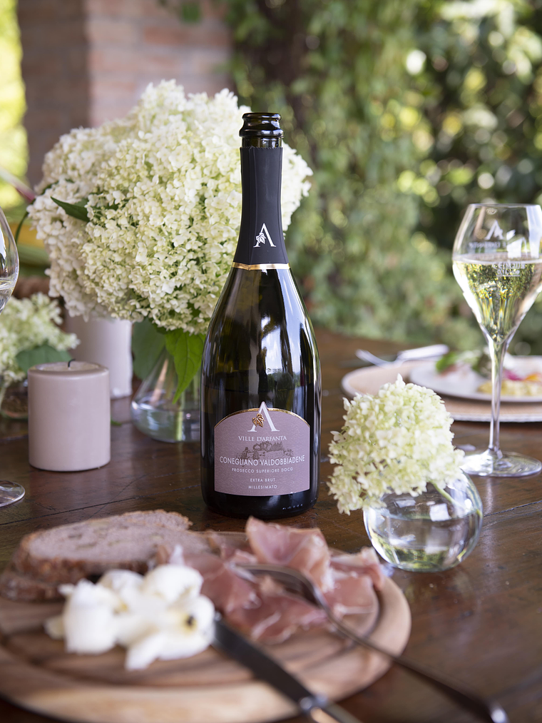 Ville D'Arfanta Prosecco Superiore DOCG Valdobbiadene Extra Brut 2