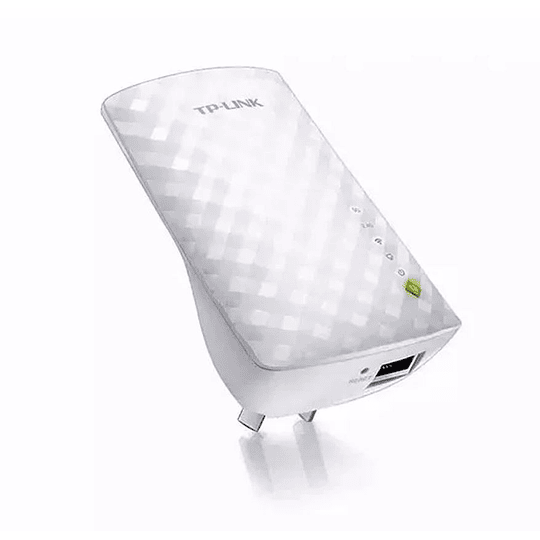 Repetidor Extensor de Señal Tp Link RE 200 V5 – AC 750 Wi-Fi – Blanco Doble Banda - 120V/240V